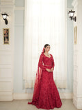 Ruby Red Evening Gown