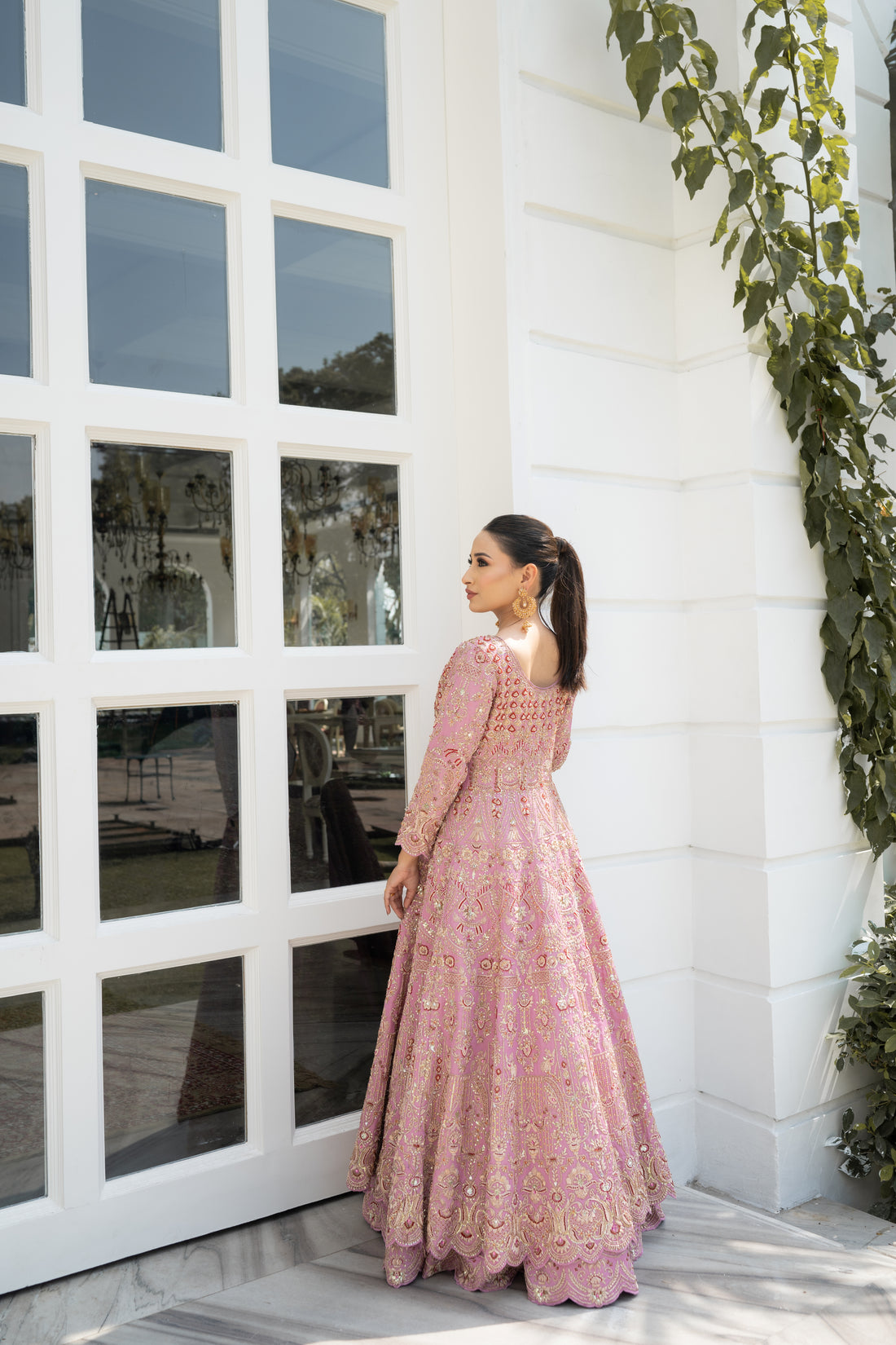 Rose Pink lehenga for wedding, engagement ,shagun