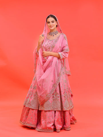 Jahanara Pink Anarkali