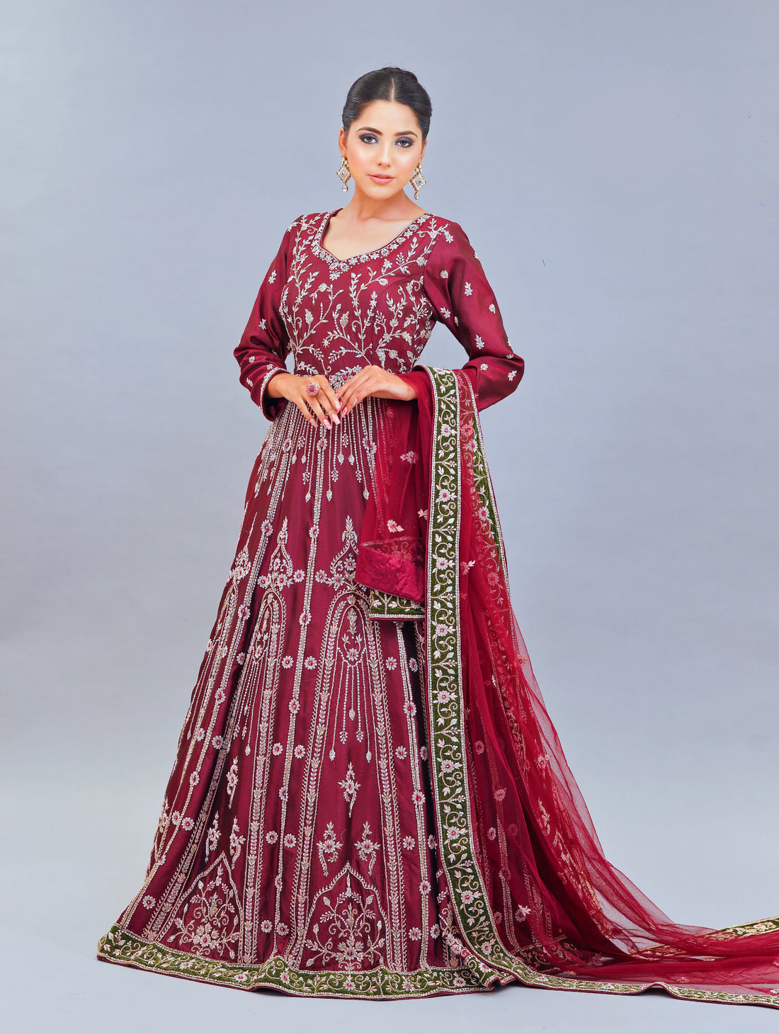 Royal Black Maroon Ensemble